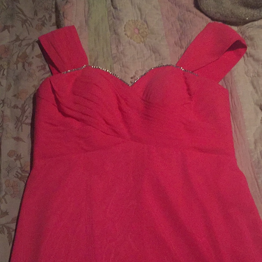 Pink elegant dress by Zaxants